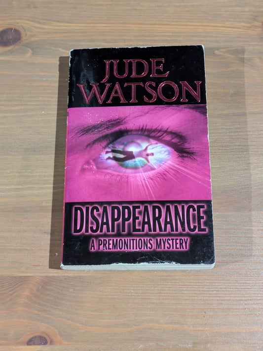Disappearance (Premonitions #2) by Jude Watson - Vintage Paperback