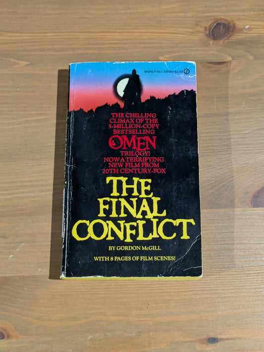 Final Conflict, The (Omen #3) by Gordon McGill - Vintage Paperback