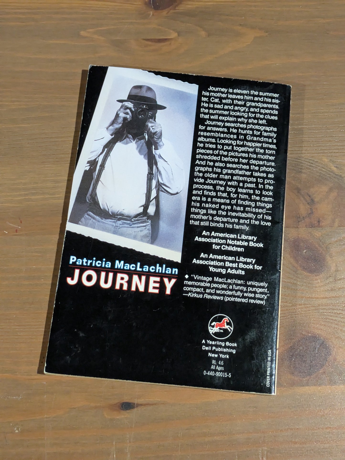 Journey (Vintage Paperback) by Patricia MacLachlan