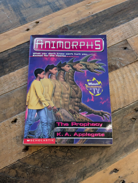Prophecy, The (Animorphs #34) by K.A. Applegate - Vintage Paperback