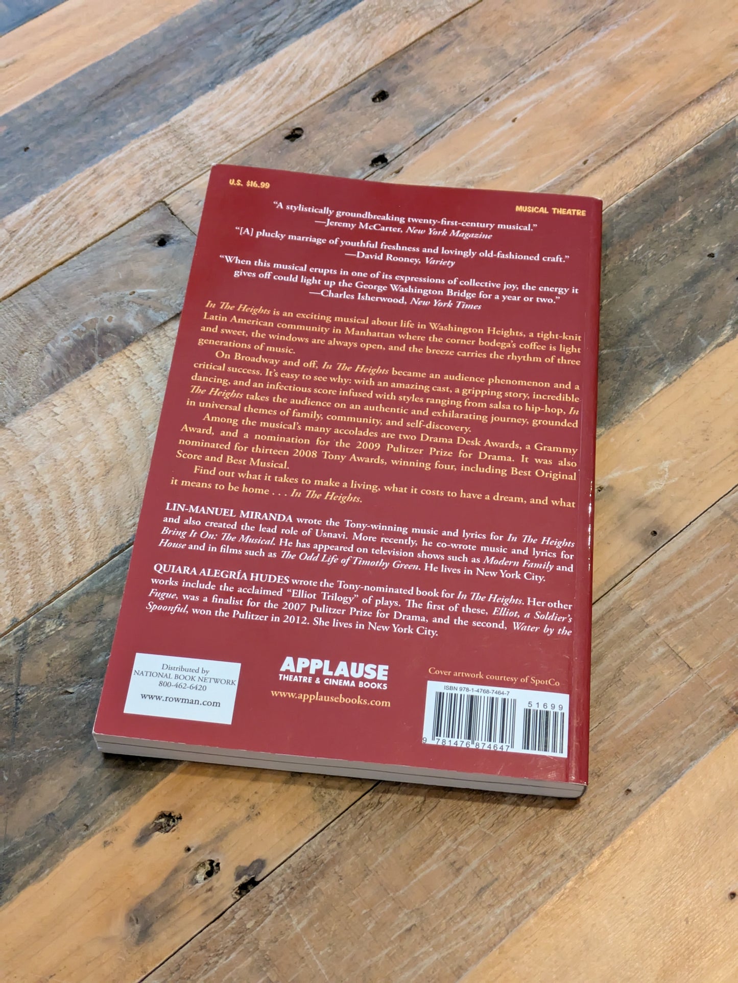 In the Heights: The Complete Book and Lyrics (Paperback) by Lin-Manuel Miranda, Quiara Alegría Hudes