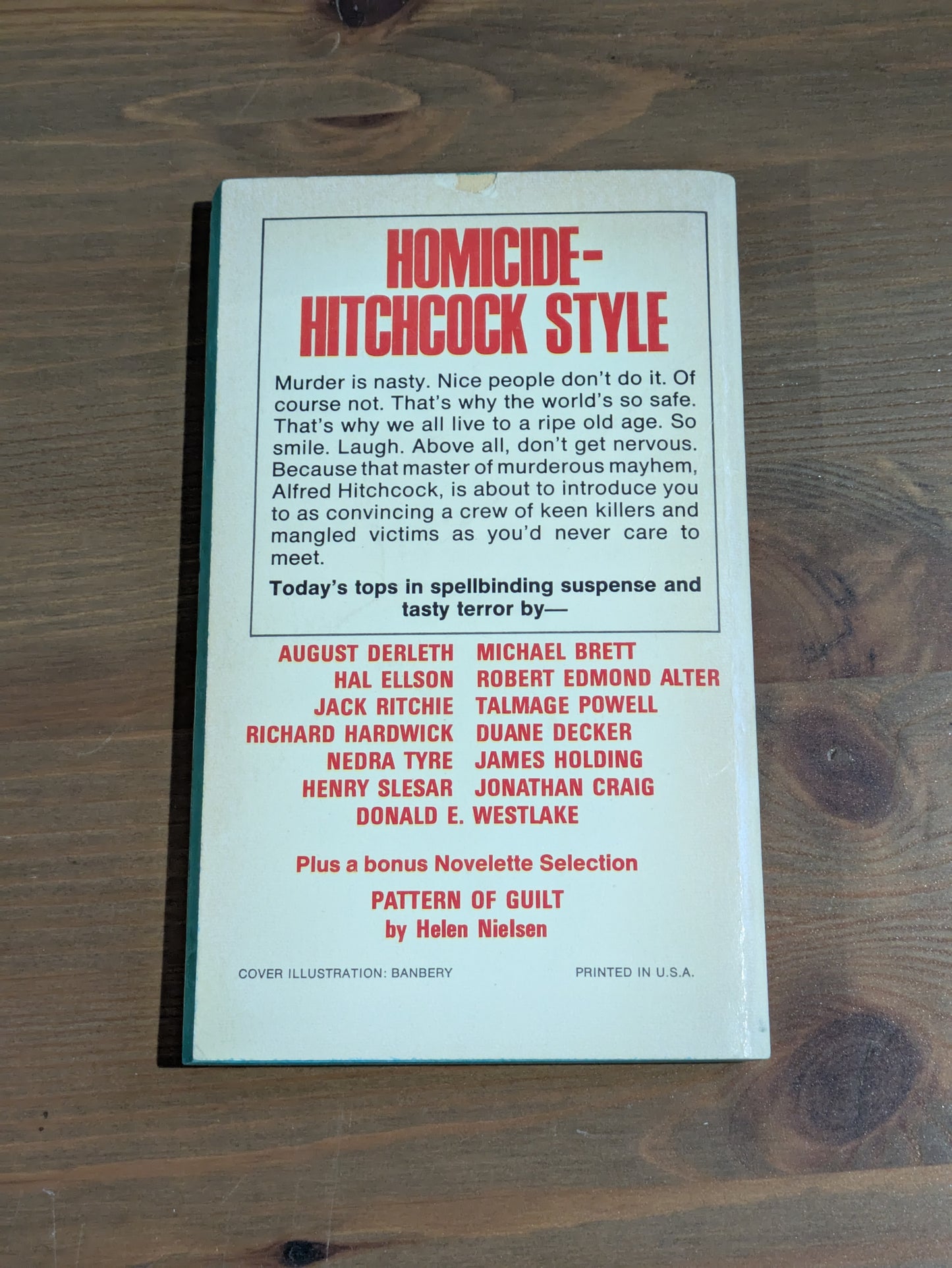 Games Killers Play (Alfred Hitchcock Presents) Vintage Paperback Anthology