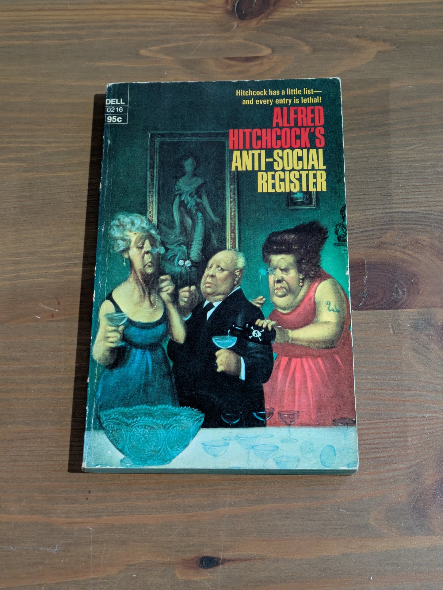 Anti-Social Register (Alfred Hitchcock Presents) Vintage Anthology Paperback