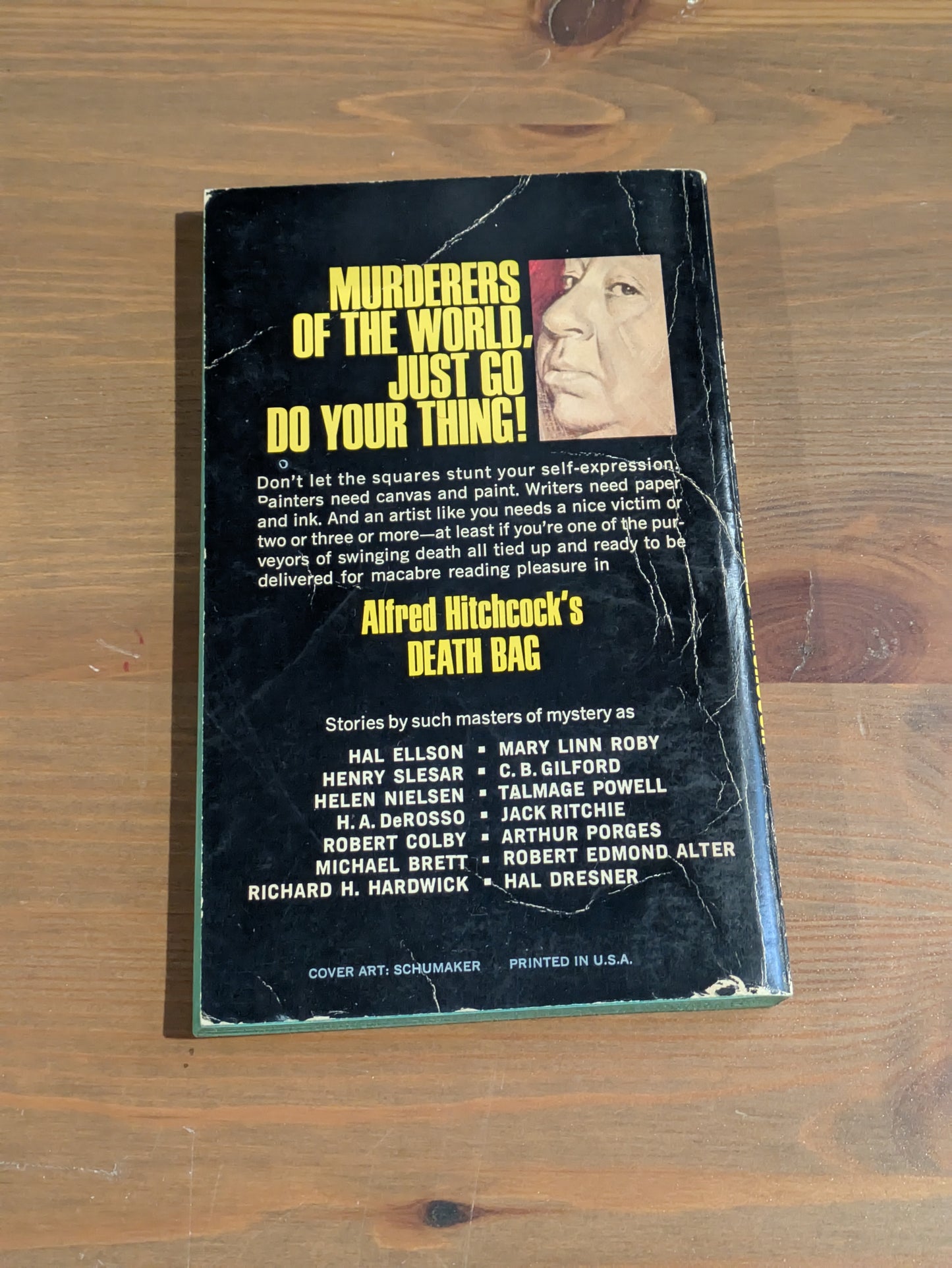 Death Bag (Alfred Hitchcock Presents) Vintage Anthology Paperback