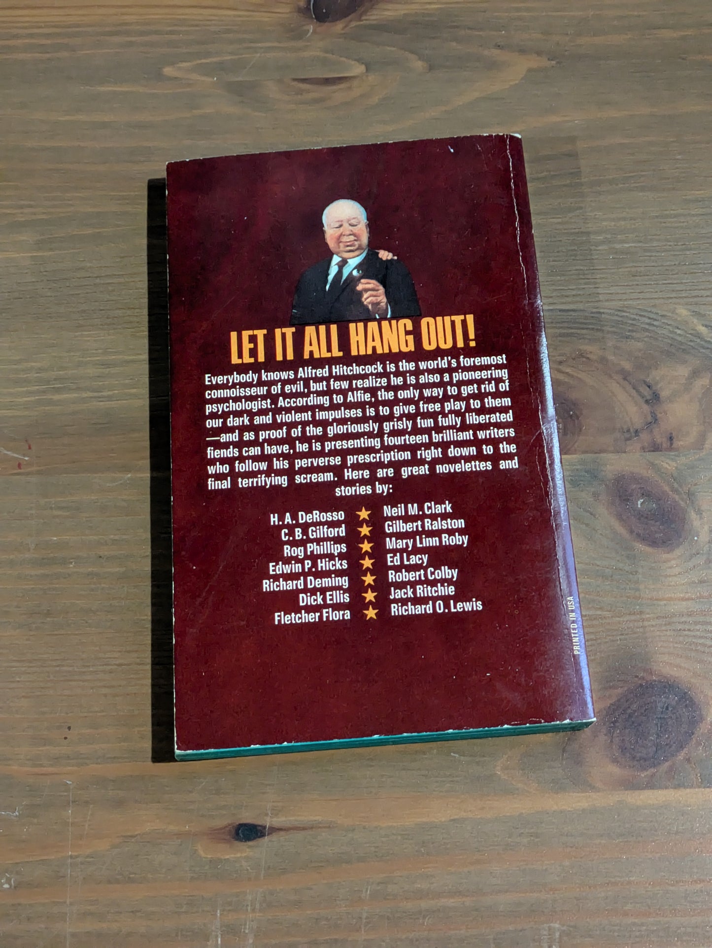 Best of Fiends, The (Alfred Hitchcock Presents) Vintage Paperback Anthology