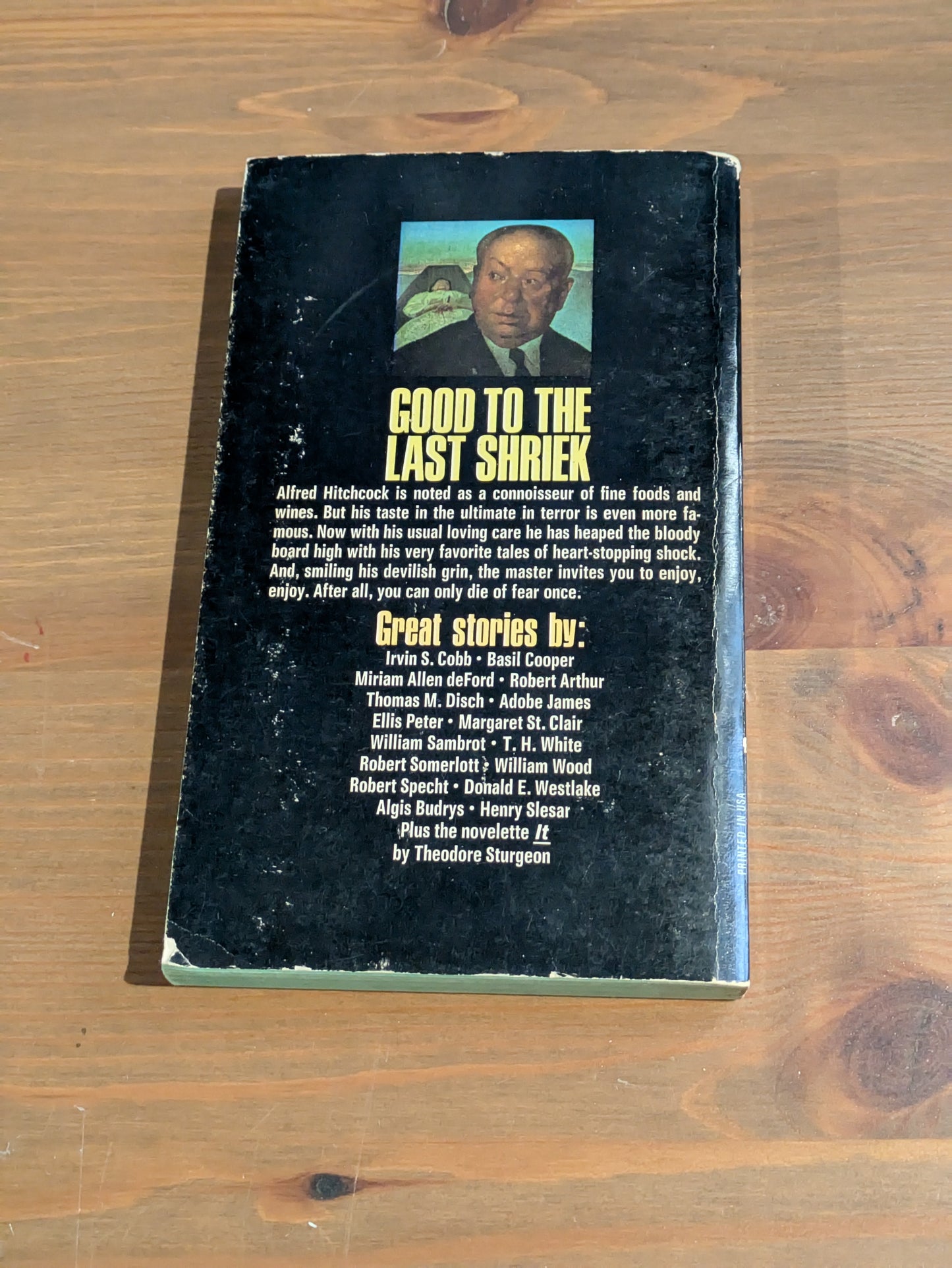 Scream Along With Me (Alfred Hitchcock Presents) Vintage Paperback Anthology