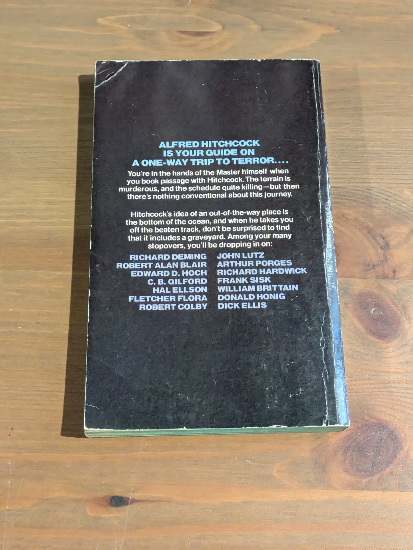 Death on Arrival (Alfred Hitchcock Presents) Vintage Paperback Anthology