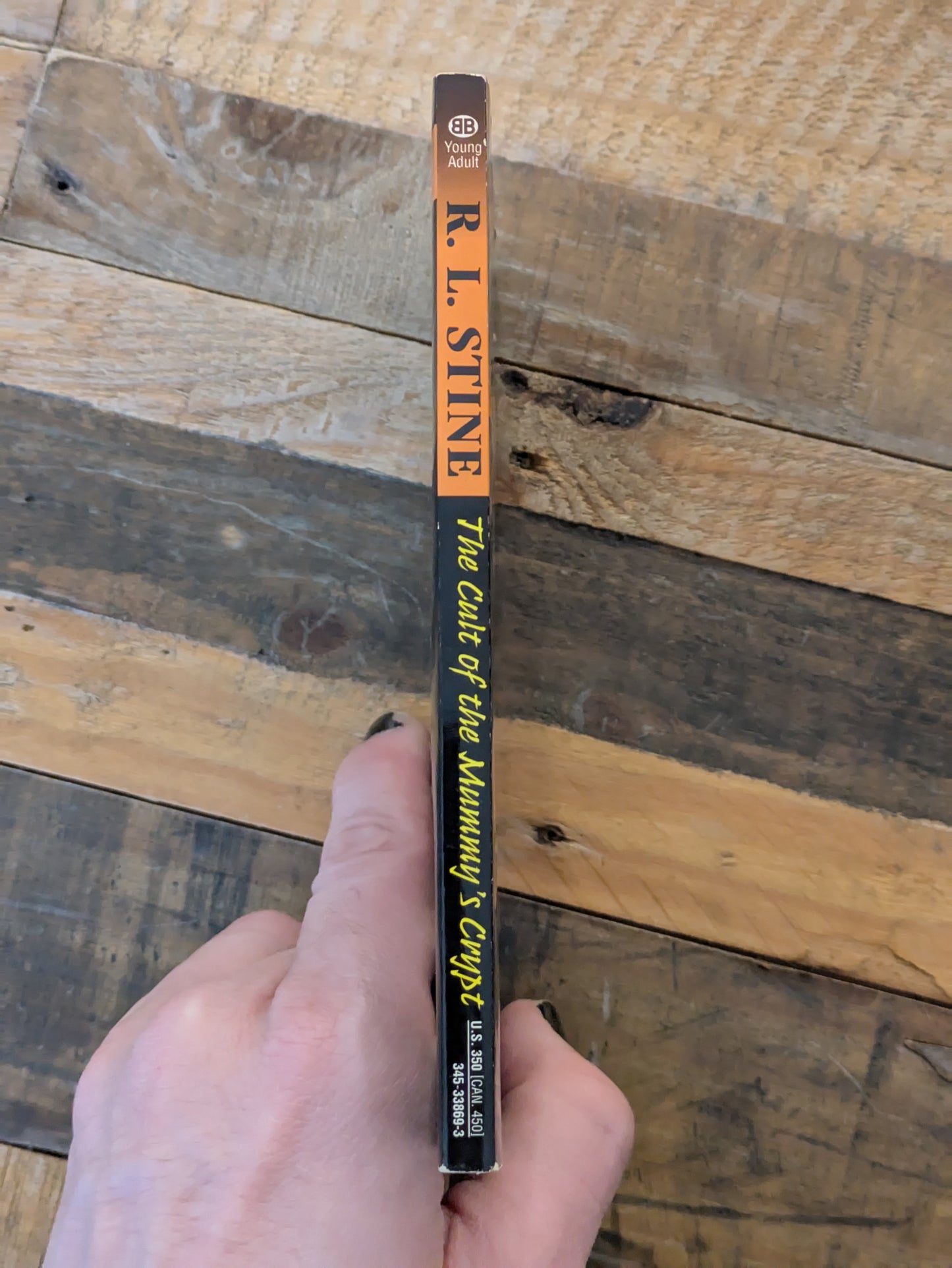 Cult of the Mummy's Crypt, The (Indiana Jones: Find Your Fate #7) by R.L. Stine - Vintage Paperback