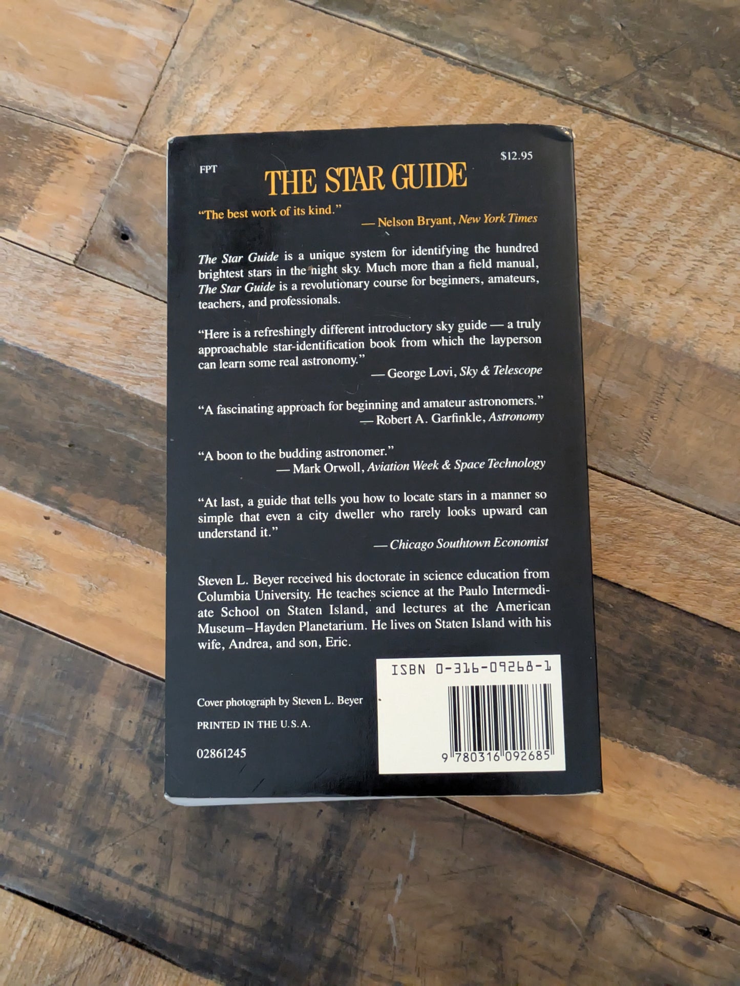 Star Guide, The: A Unique System for Identifying the Brightest Stars in the Night Sky (Vintage Paperback) by Steven Beyer, Andrea Beyer