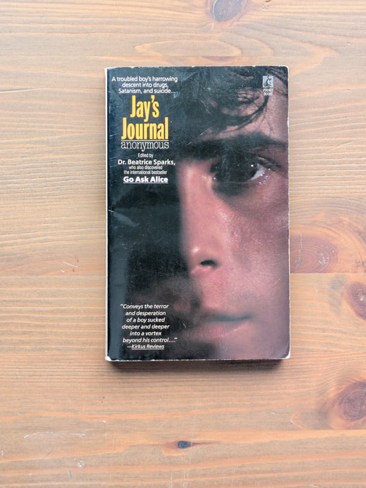 Jay's Journal (Vintage Paperback) by Anonymous - Edited by Beatrice Sparks