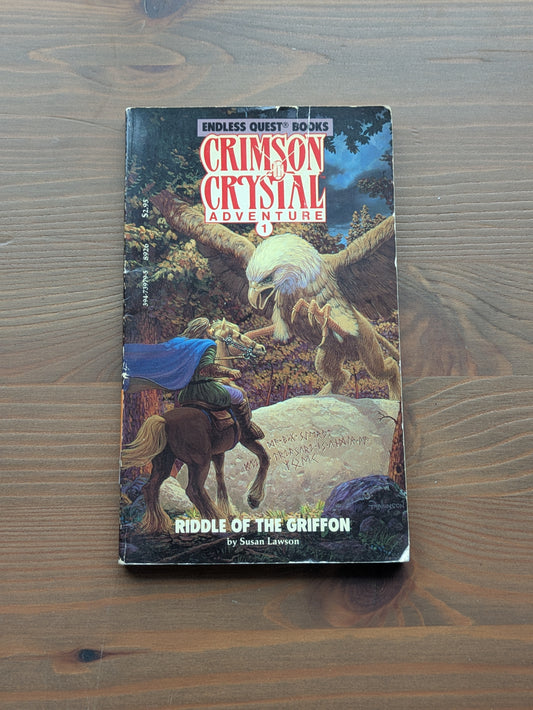 Riddle of the Griffon (Endless Quest: Crimson Crystal Adventures #1) by Susan Lawson