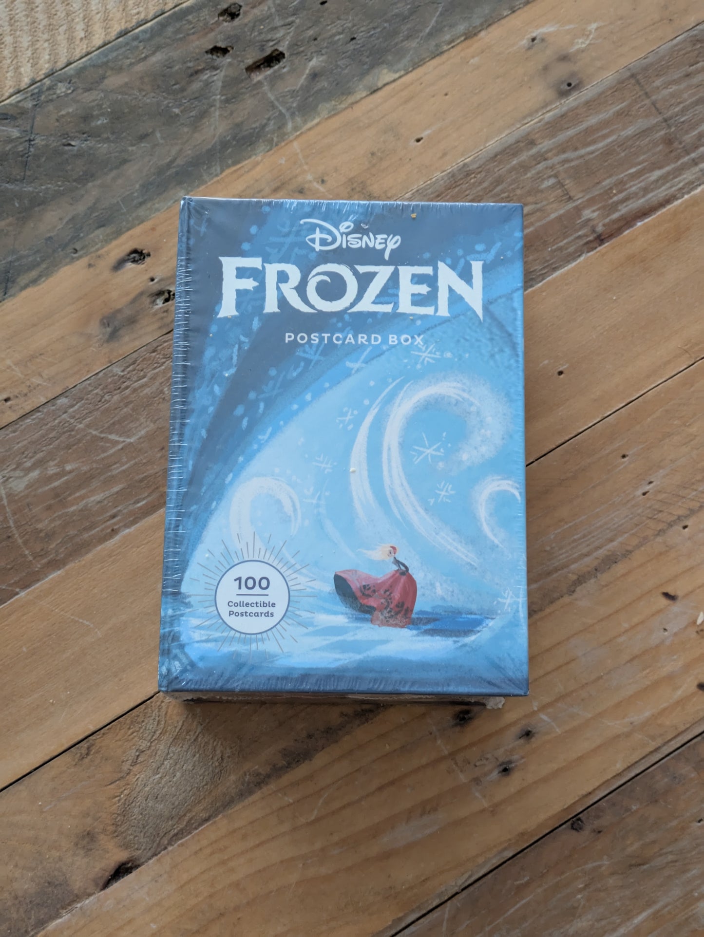 FROZEN Disney Postcard Box (24-Pack) Fully Color Illustrations