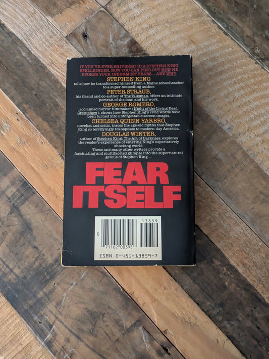 Fear Itself: The Early Works of Stephen King (Vintage Paperback) by Chuck Miller, Tim Underwood