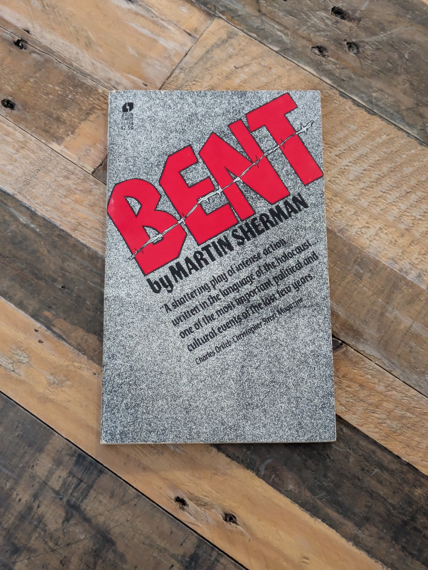 Bent (Theatrical Play) by Martin Sherman - Vintage Paperback