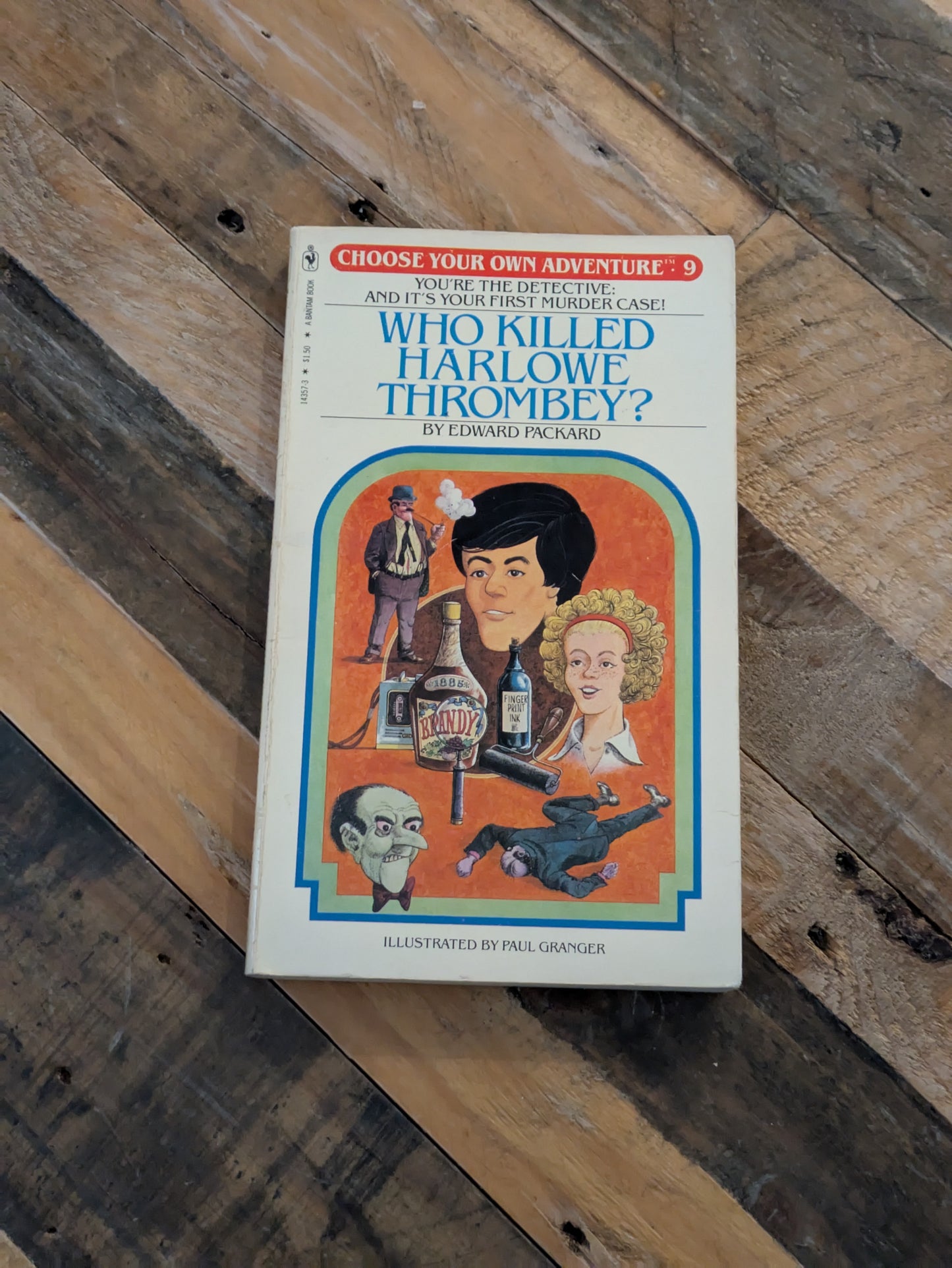 Who Killed Harlowe Thrombey? (Choose Your Own Adventure #9) by Edward Packard