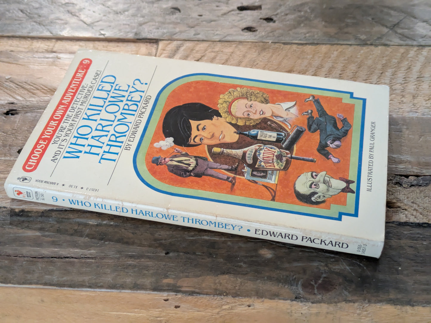 Who Killed Harlowe Thrombey? (Choose Your Own Adventure #9) by Edward Packard