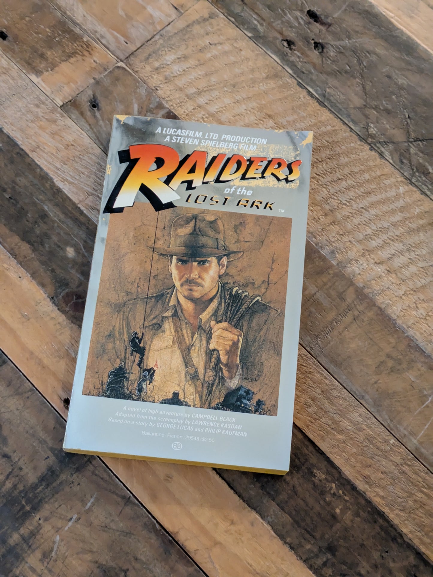 Indiana Jones and the Raiders of the Lost Ark (Vintage Tie-In Paperback) by Campbell Black