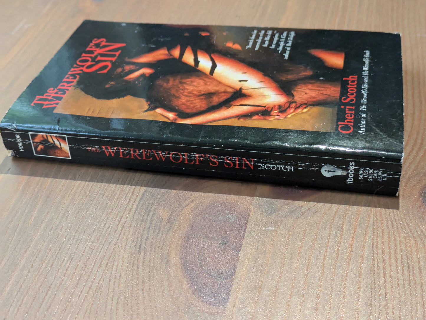 Werewolf's Sin, The (Voodoo Moon #3) by Cheri Scotch - Vintage Paperback