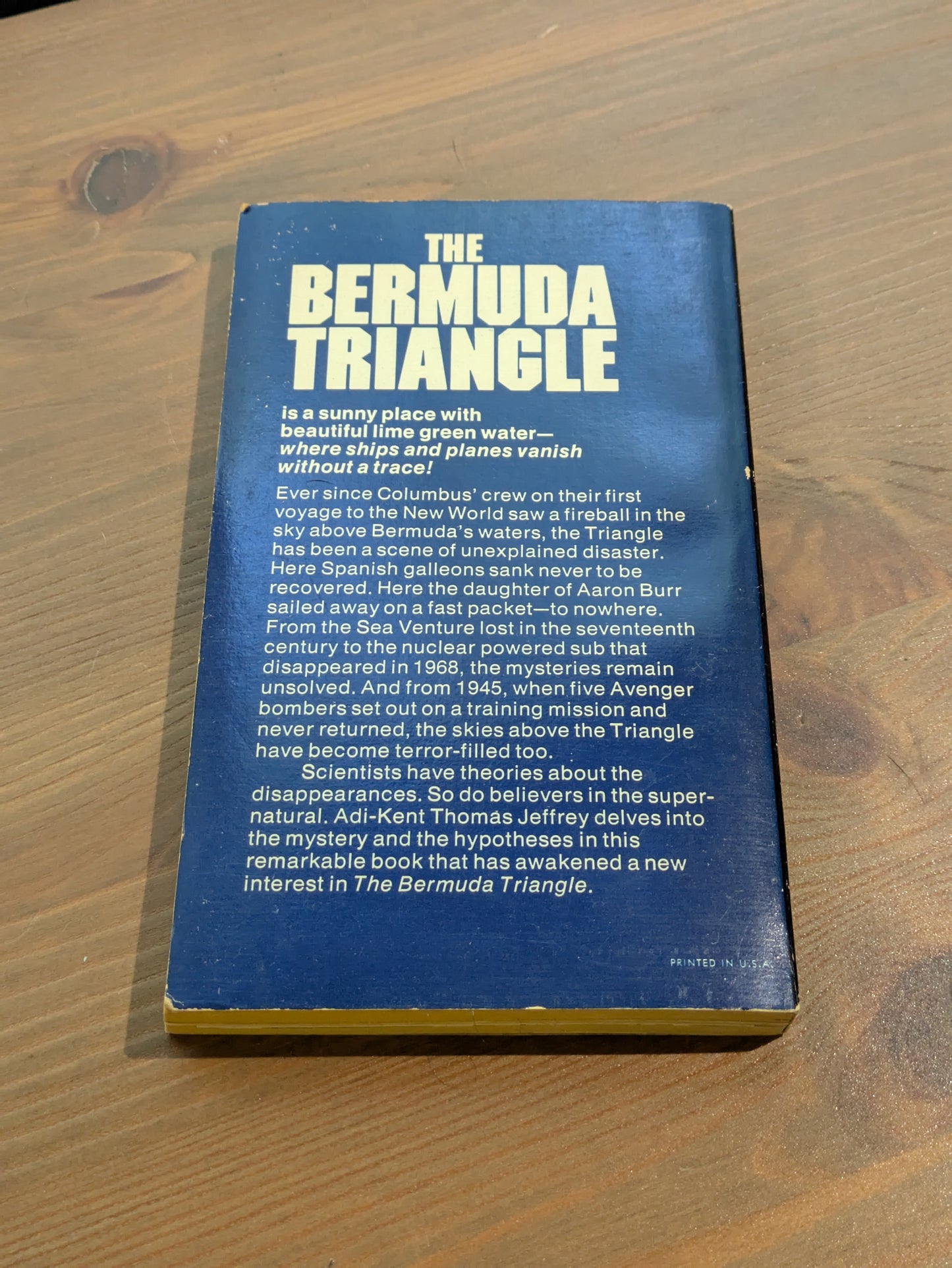 Bermuda Triangle, The (Vintage Paperback) by Adi-Kent Thomas Jeffrey