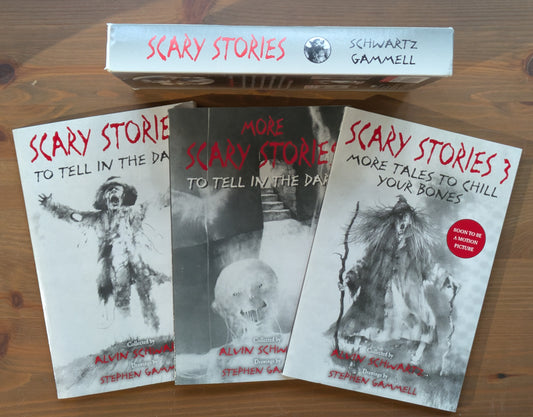 Scary Stories to Tell in the Dark (#1-3 Box Set) by Alvin Schwartz - Paperback
