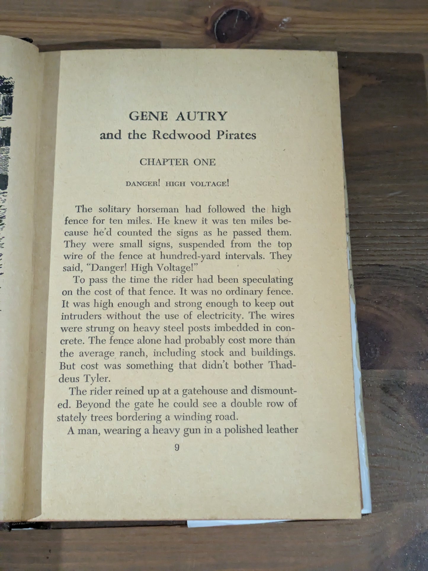Gene Autry and the Redwood Pirates (Vintage Hardcover) by Bob Hamilton, Erwin L. Hess (Illustrator)