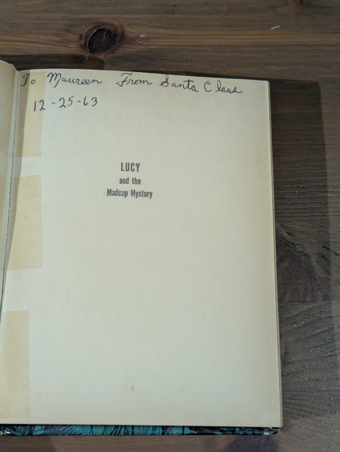 Lucy and the Madcap Mystery (Vintage Hardcover) by Cole Fannin