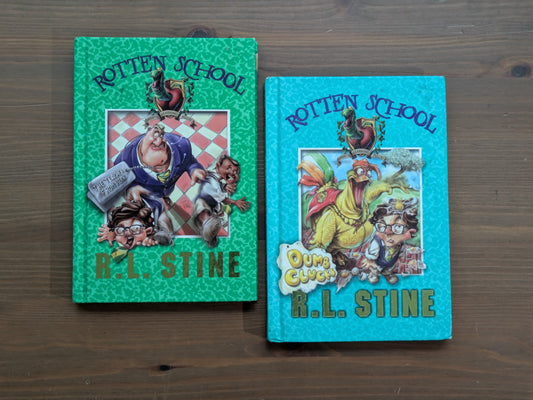 Rotten School 2-Pack #8, 16 (Hardcover) by R.L. Stine