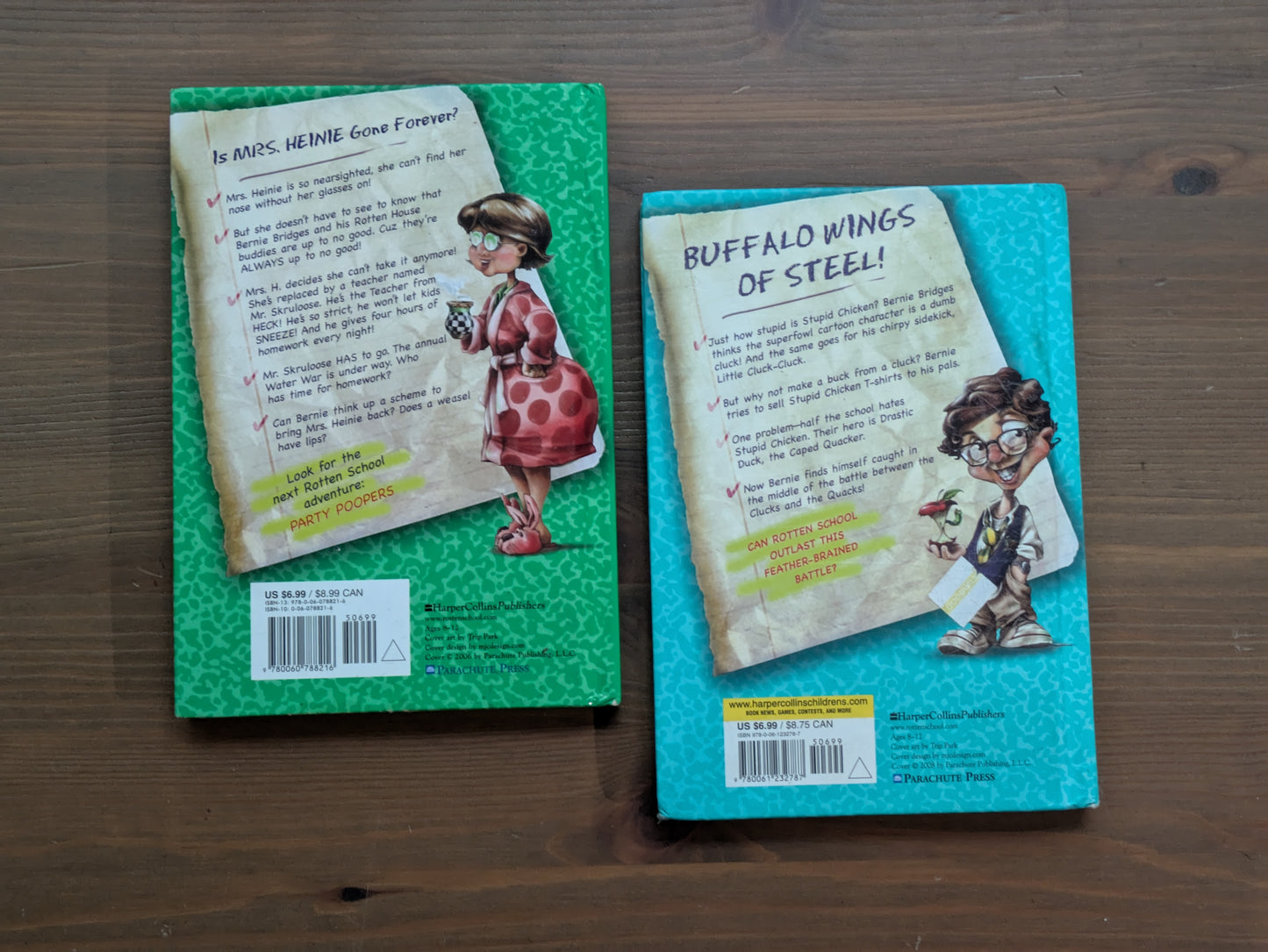 Rotten School 2-Pack #8, 16 (Hardcover) by R.L. Stine