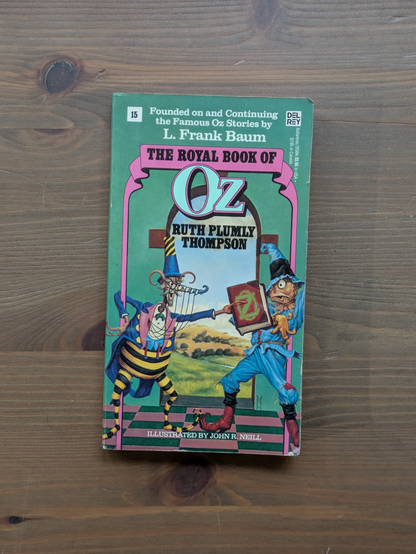 Royal Book of Oz, The (Wizard of Oz #15) by Ruth Plumly Thompson - Vintage Paperback