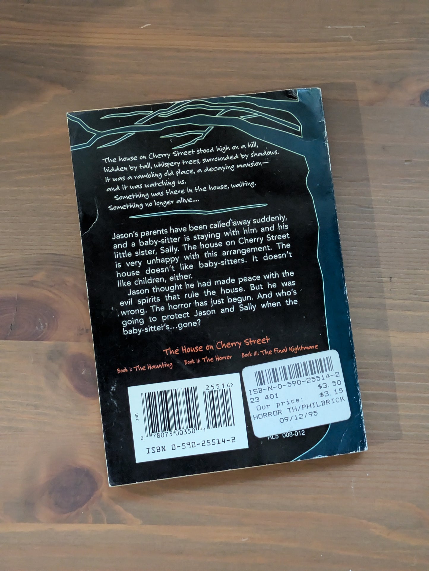 Horror, The (House on Cherry Street #2) by W.R. Philbrick, Lynn Harnett