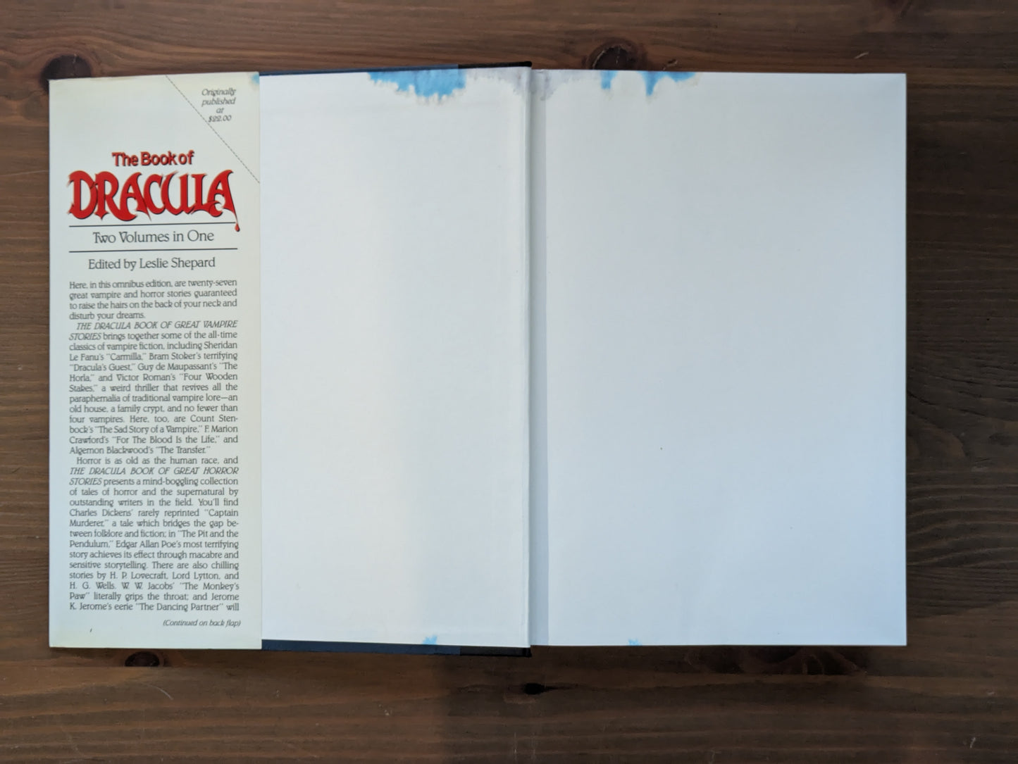 Book of Dracula, The (Vintage Hardcover Anthology) by Leslie Shepard