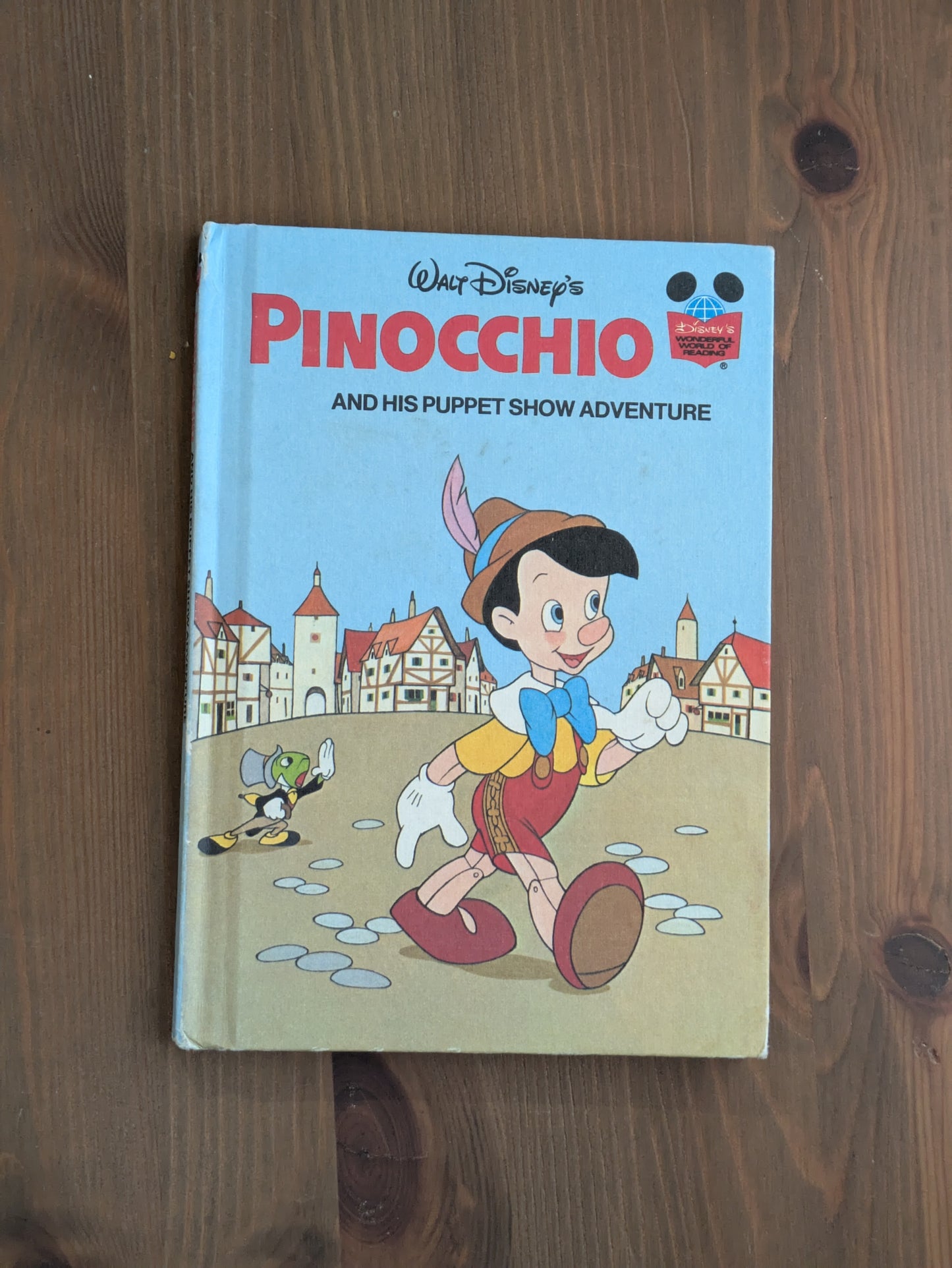 Walt Disney's Pinocchio and His Puppet Show Adventure (Vintage Hardcover)