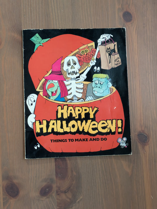 Happy Halloween Things to Make & Do (Vintage Paperback) by Robyn Supraner