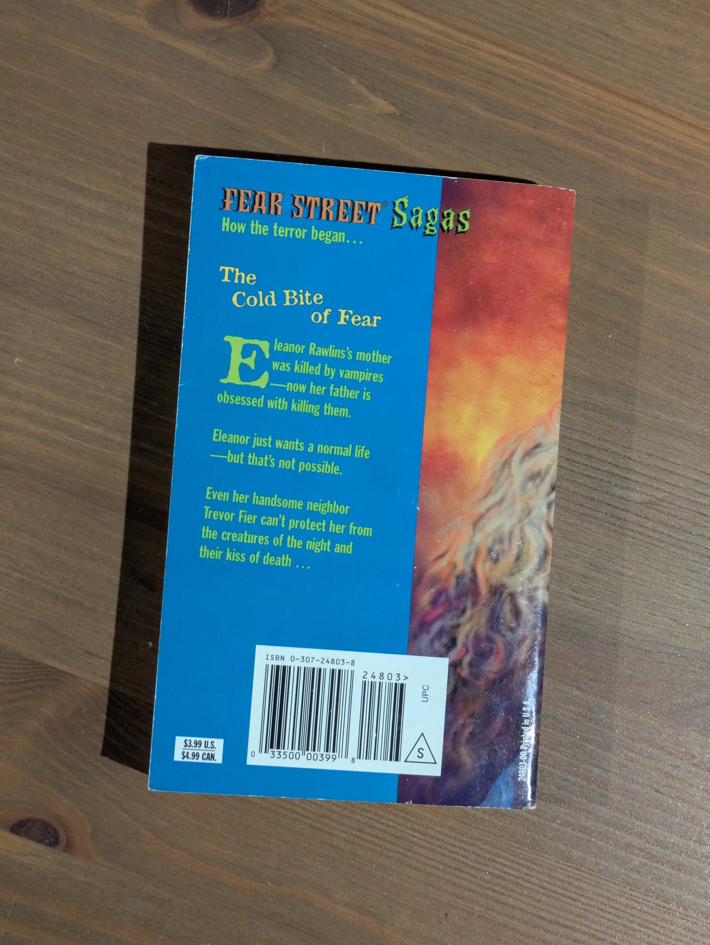 One Last Kiss (Fear Street Sagas #14) by R.L. Stine - Rare Vintage Paperback