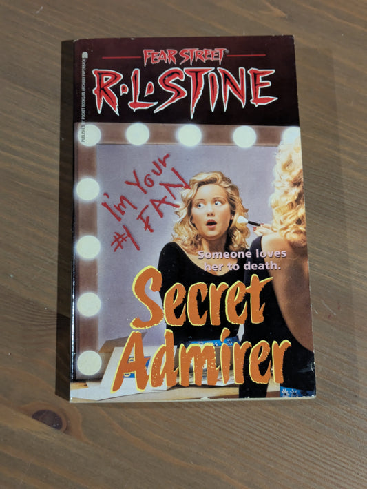 Secret Admirer (Fear Street #36) R.L. Stine - Vintage Paperback