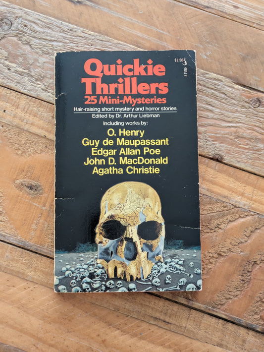 Quickie Thrillers: 25 Mini-Mysteries (Vintage Paperback) by Arthur Liebman
