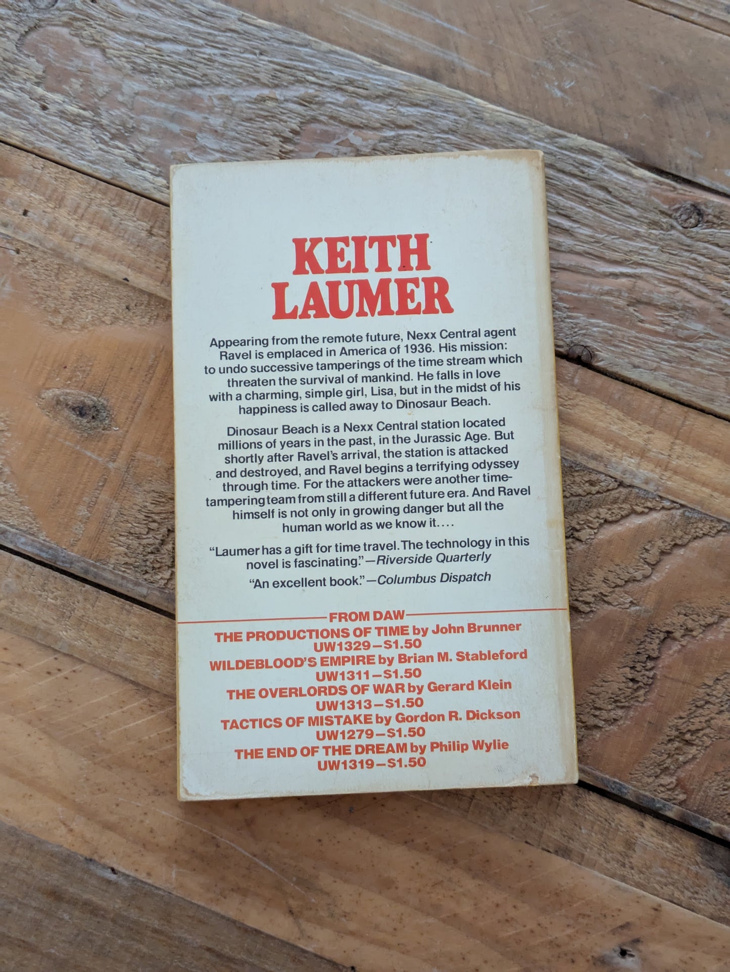 Dinosaur Beach (Vintage Paperback) Keith Laumer