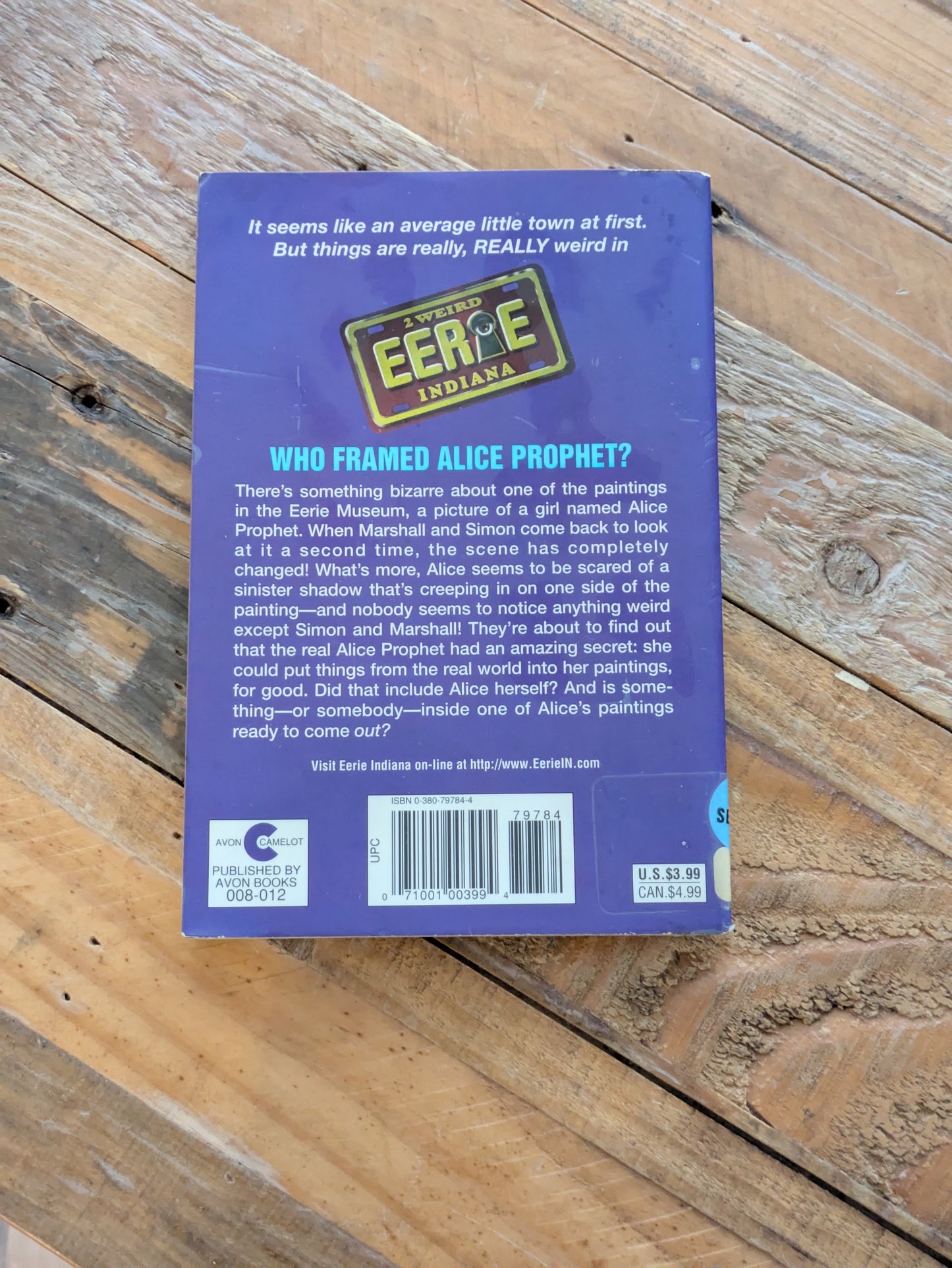 Who Framed Alice Prophet? (Eerie, Indiana #8) by Mike Ford, Michael Thomas Ford