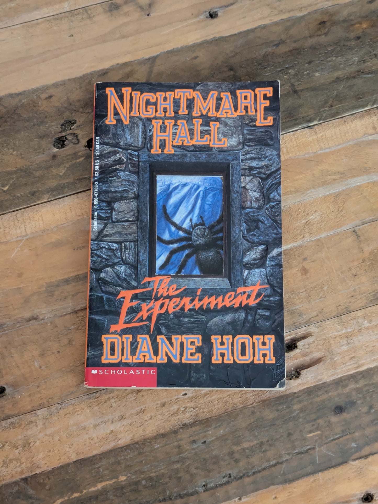 Experiment, The (Nightmare Hall #8) by Diane Hoh - Vintage Paperback