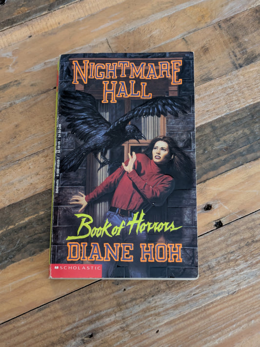 Book of Horrors (Nightmare Hall #16) by Diane Hoh - Vintage Paperback