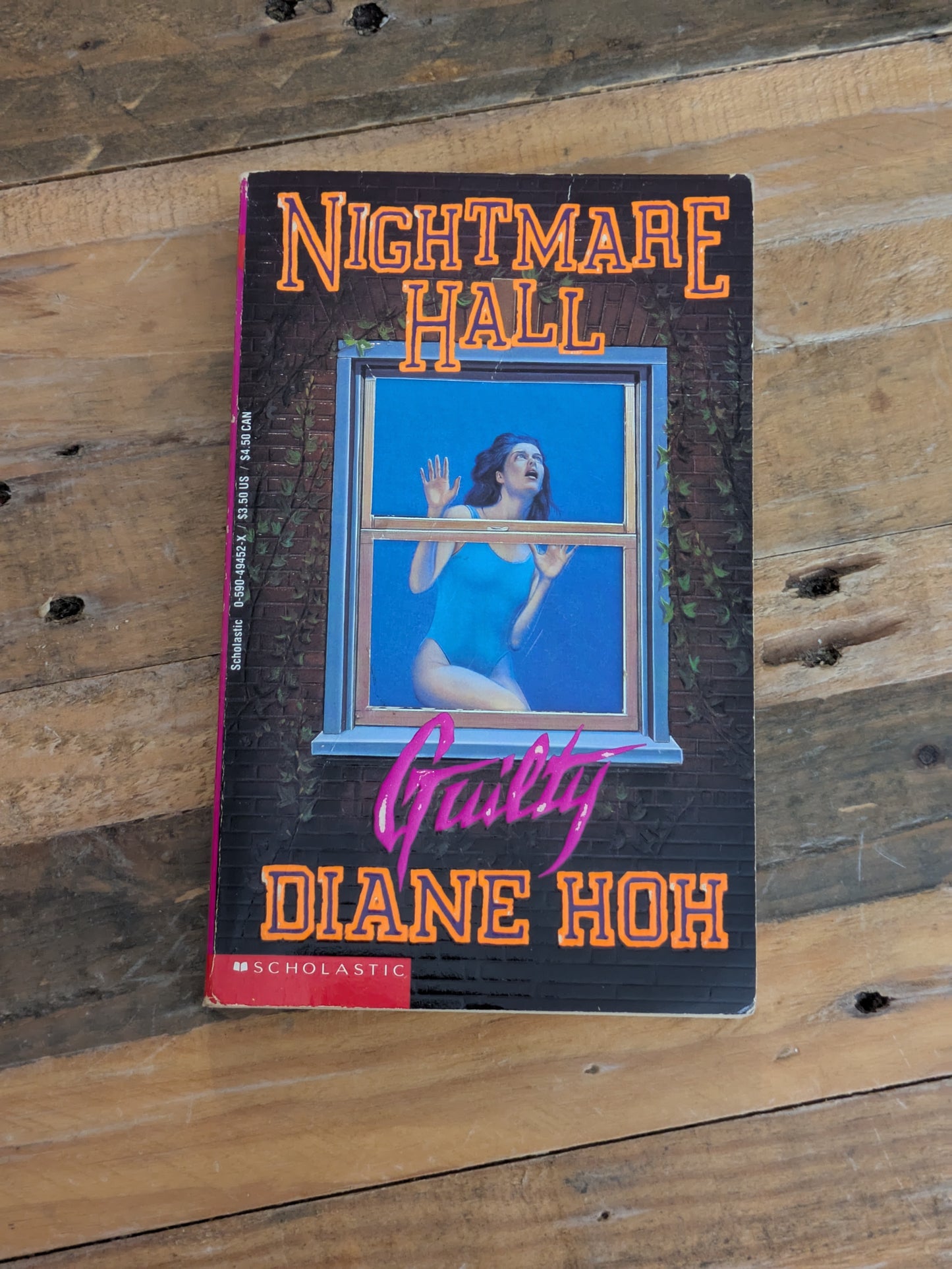 Guilty (Nightmare Hall #6) by Diane Hoh - Vintage Paperback