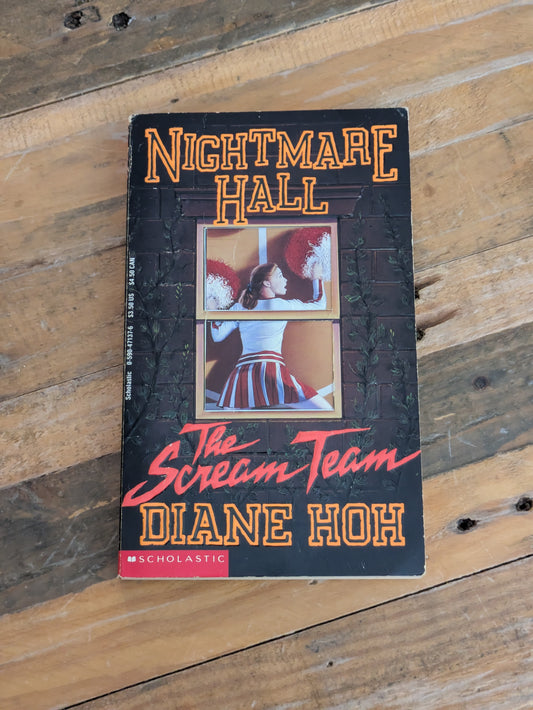 Scream Team, The (Nightmare Hall #5) by Diane Hoh - Vintage Paperback