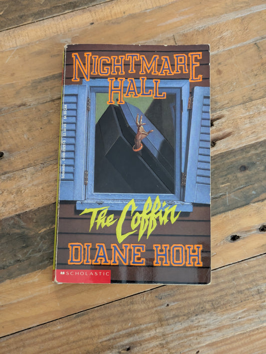 Coffin, The (Nightmare Hall #19) by Diane Hoh - Vintage Paperback