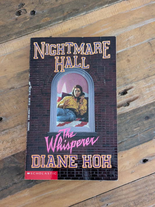 Whisperer, The (Nightmare Hall #12) by Diane Hoh - Vintage Paperback