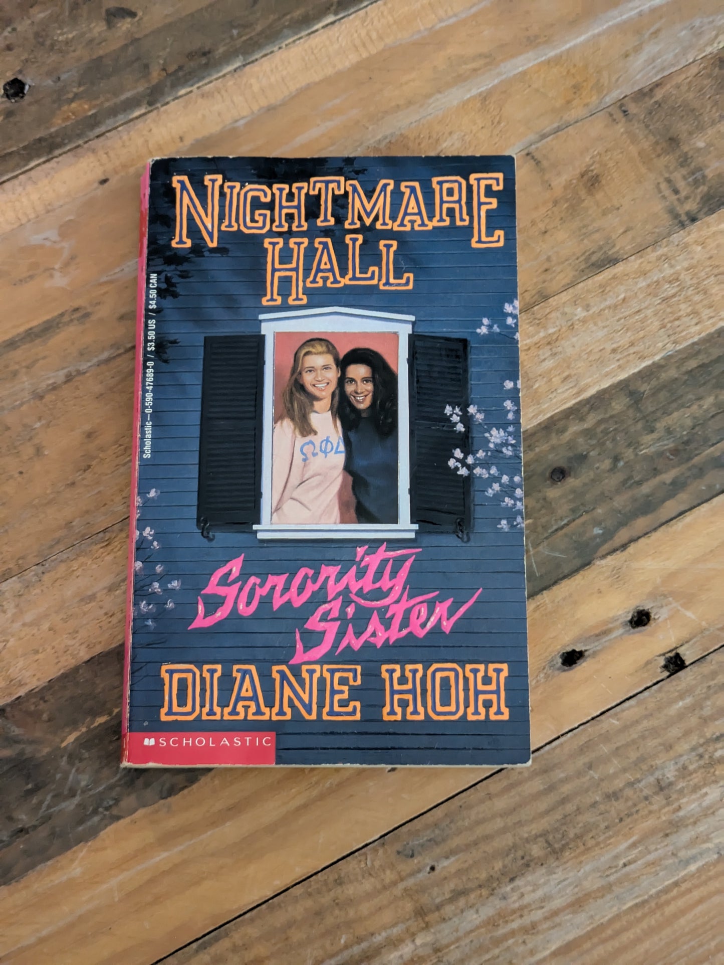 Sorority Sister (Nightmare Hall #10) by Diane Hoh - Vintage Paperback