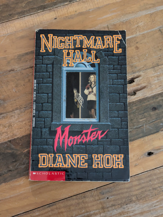 Monster (Nightmare Hall #13) by Diane Hoh - Vintage Paperback