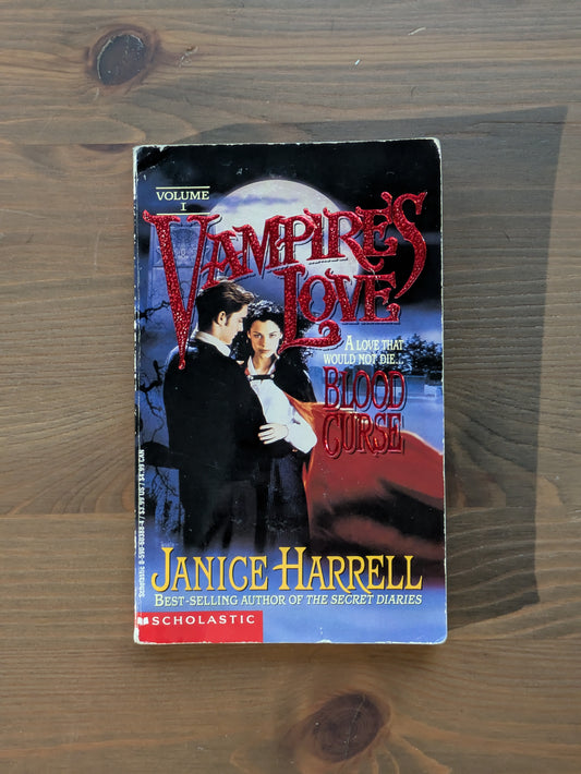 Blood Curse (Vampire's Love #1) by Janice Harrell - Vintage Paperback