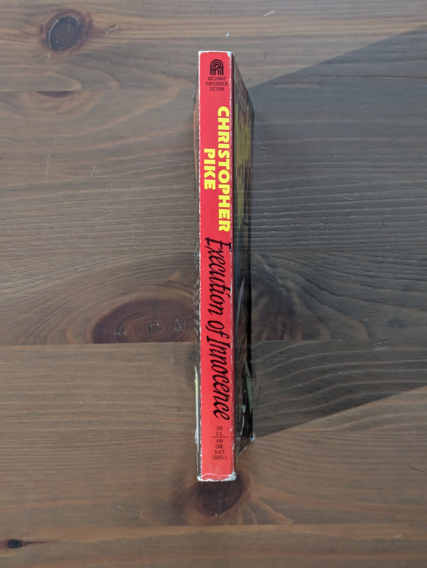Execution of Innocence (Vintage Paperback) by Christopher Pike