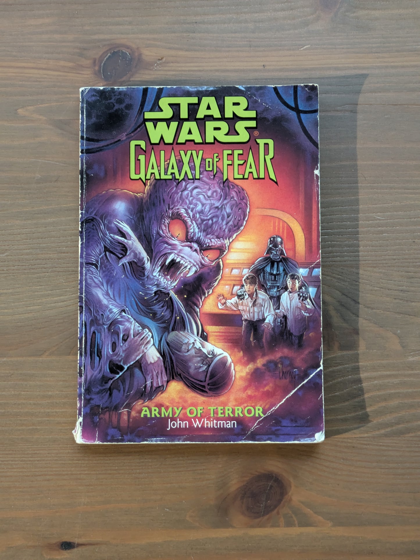 Army of Terror (Star Wars: Galaxy of Fear #6) by John Whitman - Vintage Paperback