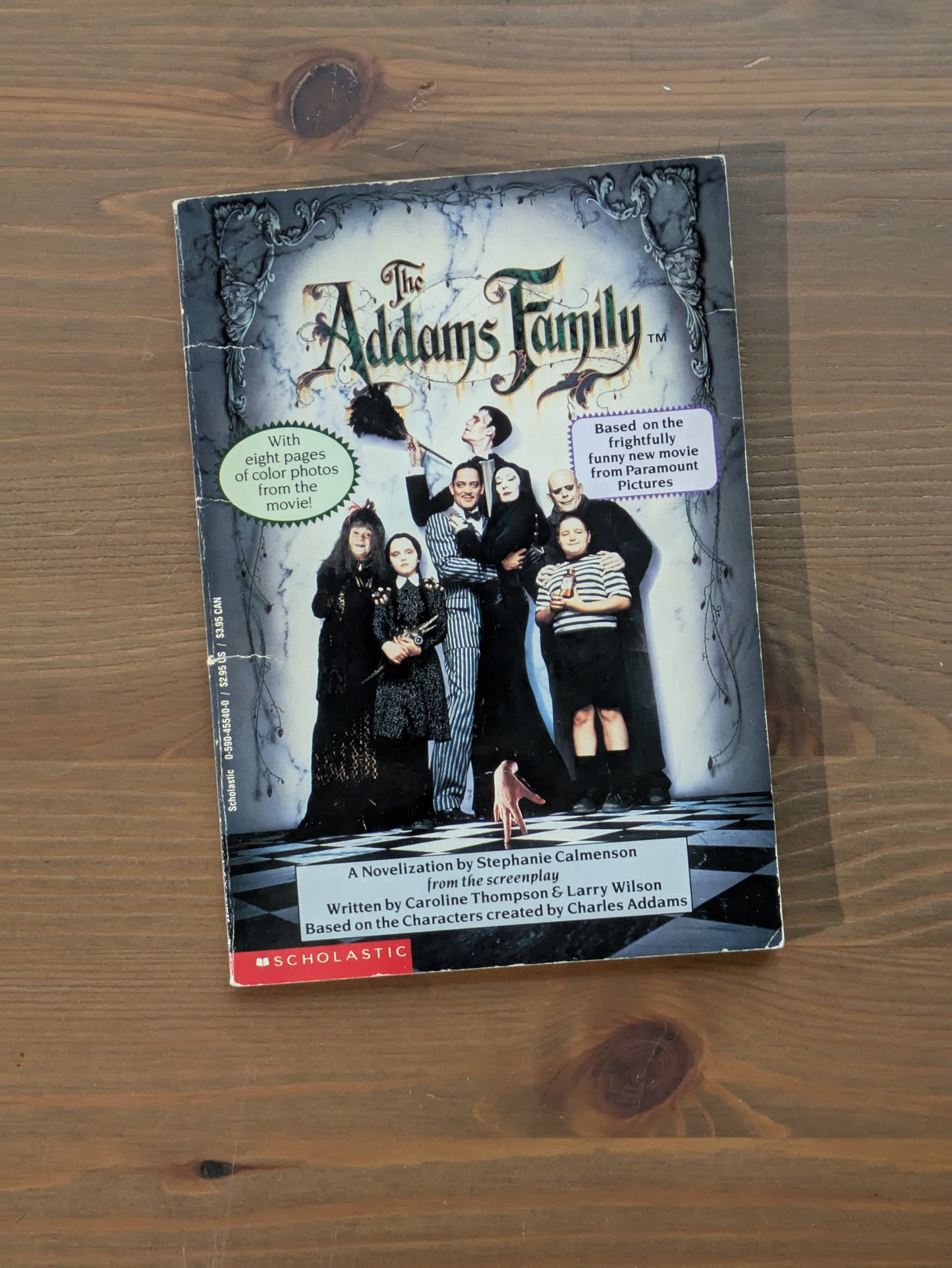 Addams Family, The (Junior Novelization) by Stephanie Calmenson - Vintage Paperback